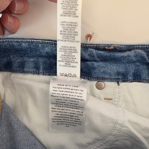 NWT Good American Good Classic Boot High Rise Denim Jeans Size 16 Indigo 412 - Picture 10 of 13